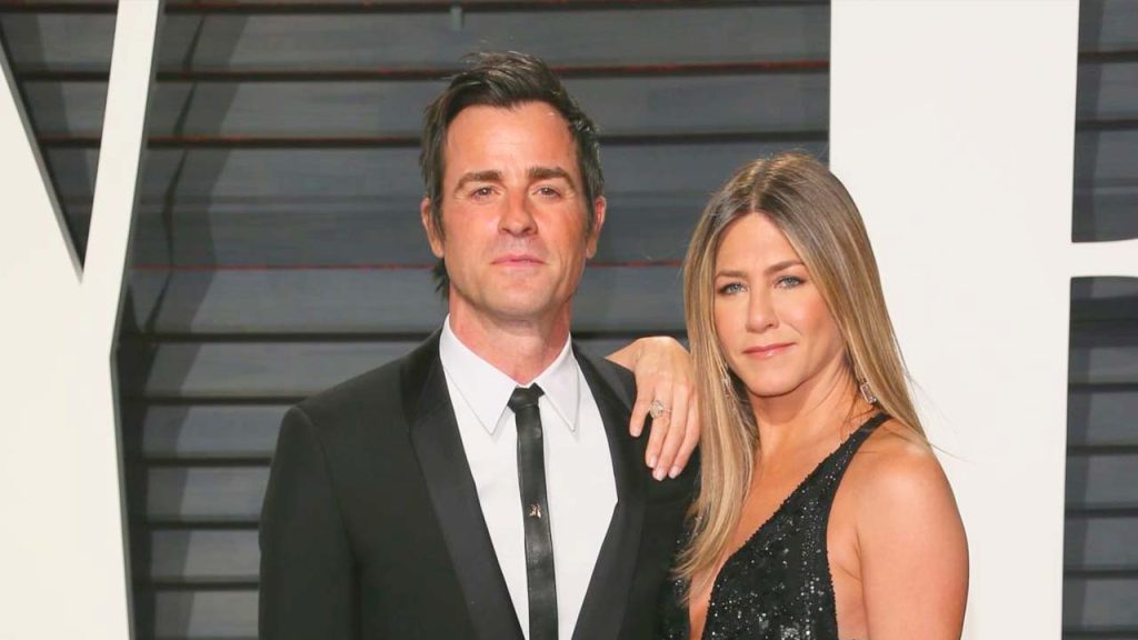 Jennifer Aniston and Justin Theroux attend the 2017